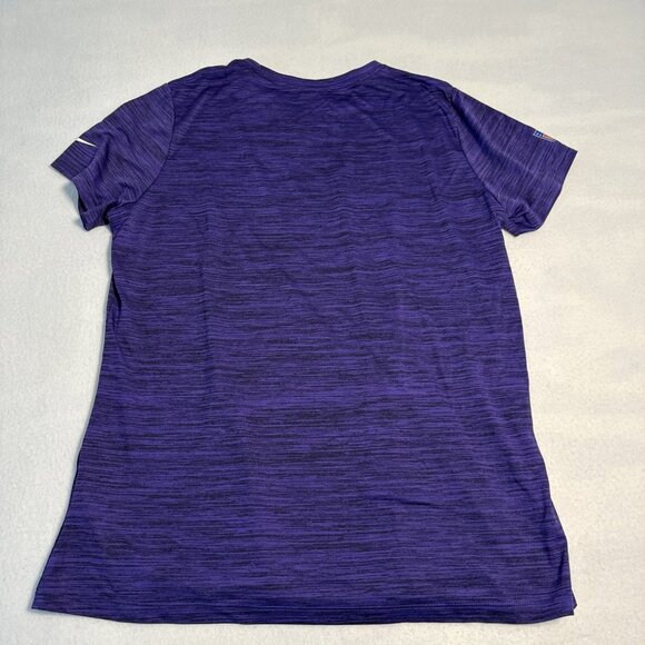 Baltimore Ravens Nike Dri-Fit Performance Shirt NFL Onfield Apparel Purple LARGE - Picture 9 of 11
